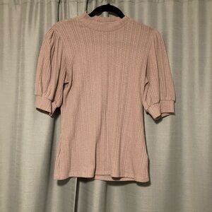 Pink Maurices blouse in size small.